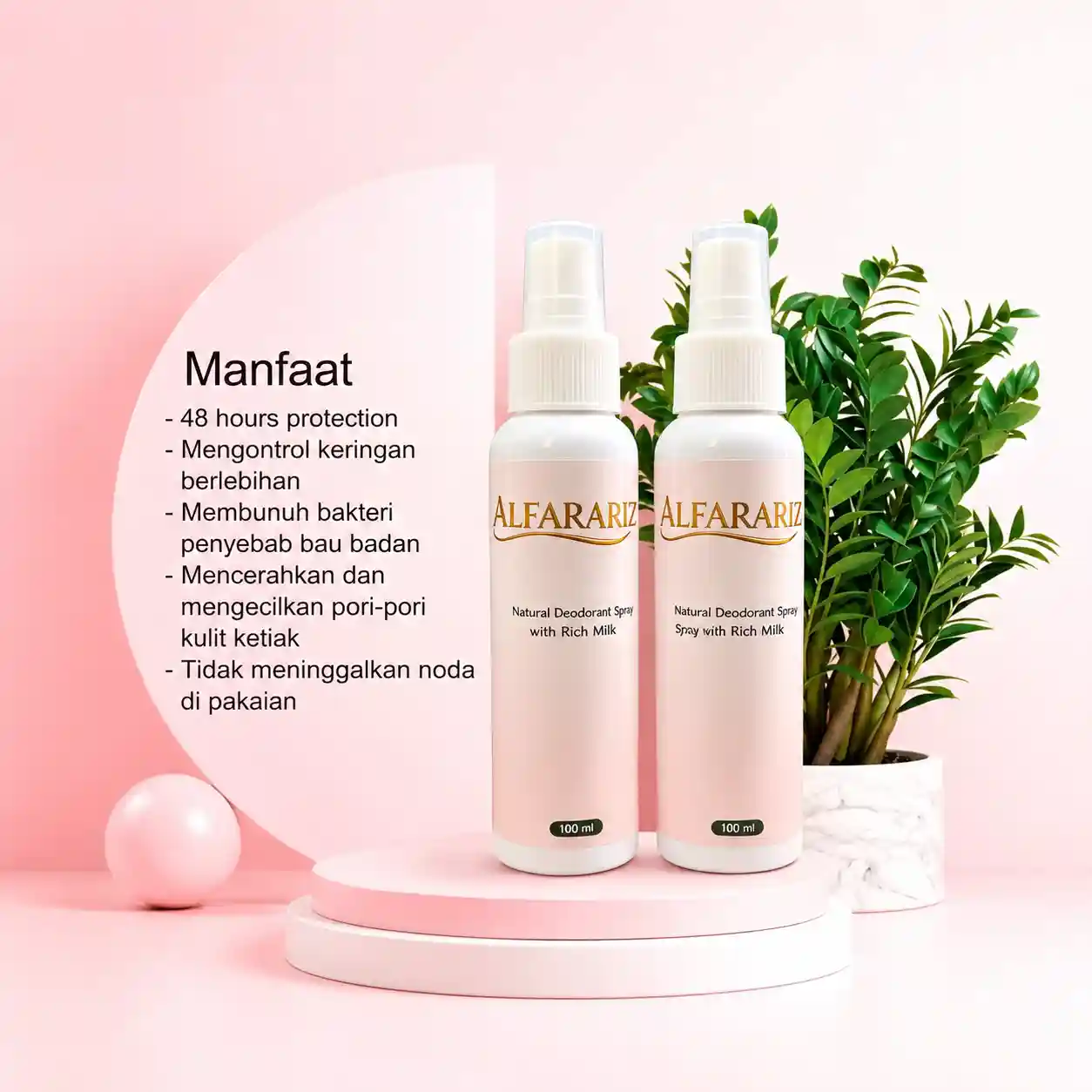 Keunggulan Alfarariz Deodorant